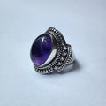 Maxi anillo de amatista
