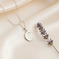 Collar Luna Plata 925