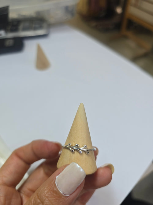 Anillo corona de laurel